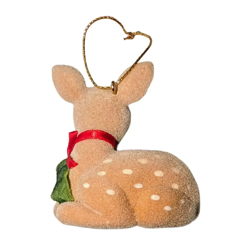 Hallmark Keepsake Ornaments Flocked 